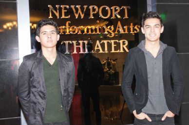 Perkins Twins from left Jesse & Christian nominated for Best New Group. The 27th Awit Awards was held at the Newport Performing Arts Theater, Resort’s World Manila last December 12, 2014. Photo by Jude Bautista 
