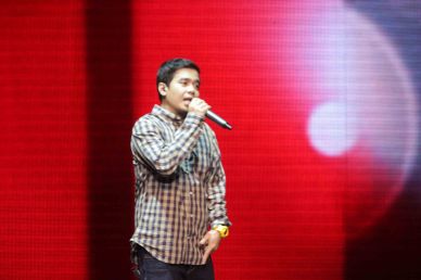 Gloc 9 performed Trip Silip. The 27th Awit Awards was held at the Newport Performing Arts Theater, Resort’s World Manila last December 12, 2014. Photo by Jude Bautista 