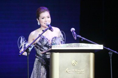 Nina is EGG’s allhits.ph Most Downloaded Artist and Most Downloaded song of 2013 DON’T SAY GOODBYE. The 27th Awit Awards was held at the Newport Performing Arts Theater, Resort’s World Manila last December 12, 2014. Photo by Jude Bautista
