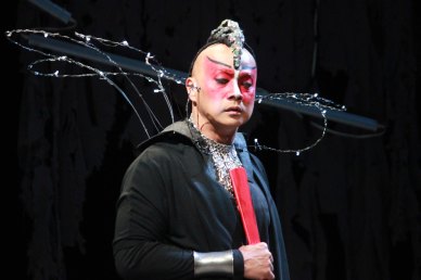 Buddy Caramat (Goneril); Studio Connection’s HARING LEAR can be seen at the CSB SDA Theater from February 27 to March 8, 2015. HARING LEAR is also part of the FRINGE MANILA Multi arts festival. Photo by Jude Bautista