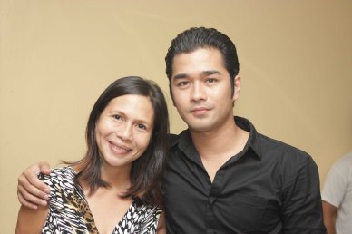 Actress Mailes Kanapi & Jun jun Quintana; Jesse Lucas FULL RANGE is part of the TRIPLE THREATS series-the composers at CCP Tanghalang Aurelio Tolentino last August 20, 2015. Photo by Jude Bautista