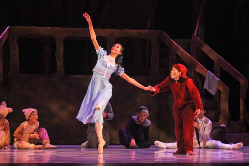 Rita Angela Winder (Wendy); Ballet Philippines’ Peter Pan runs from December 4-13, 2015 at the Tanghalang Nicanor Abelardo of the CCP. Photo by Jude Bautista 