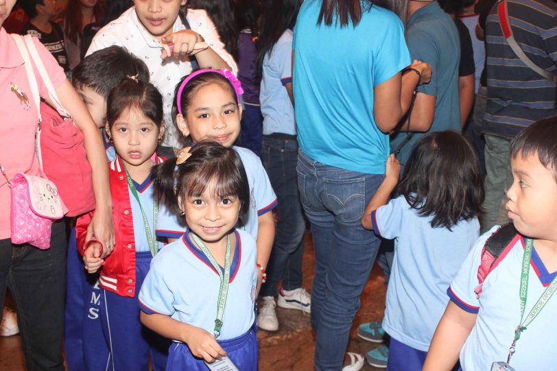 Kids went crazy when they had the chance to meet the cast after the show. Ballet Philippines’ Peter Pan runs from December 4-13, 2015 at the Tanghalang Nicanor Abelardo of the CCP. Photo by Jude Bautista