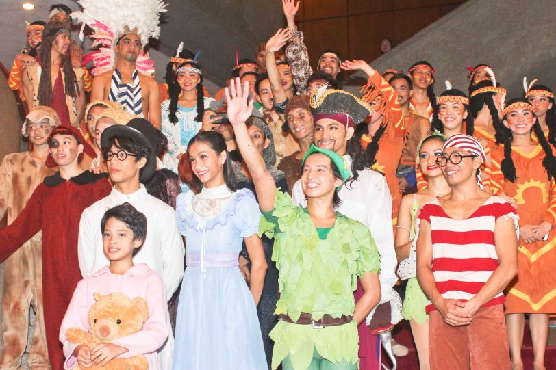 Kids went crazy when they had the chance to meet the cast after the show. Ballet Philippines’ Peter Pan runs from December 4-13, 2015 at the Tanghalang Nicanor Abelardo of the CCP. Photo by Jude Bautista